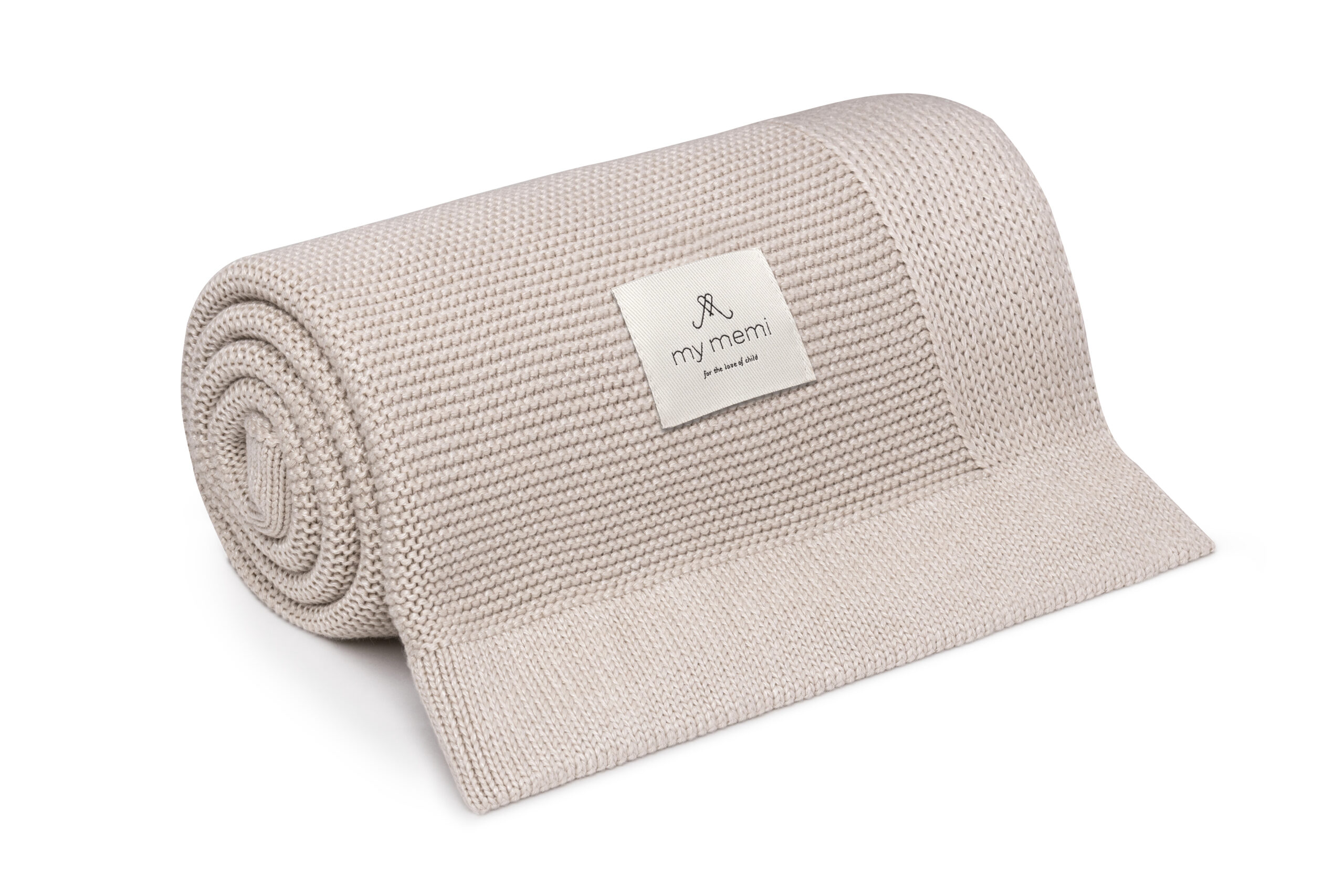 Bamboo deken klassiek - Licht Beige