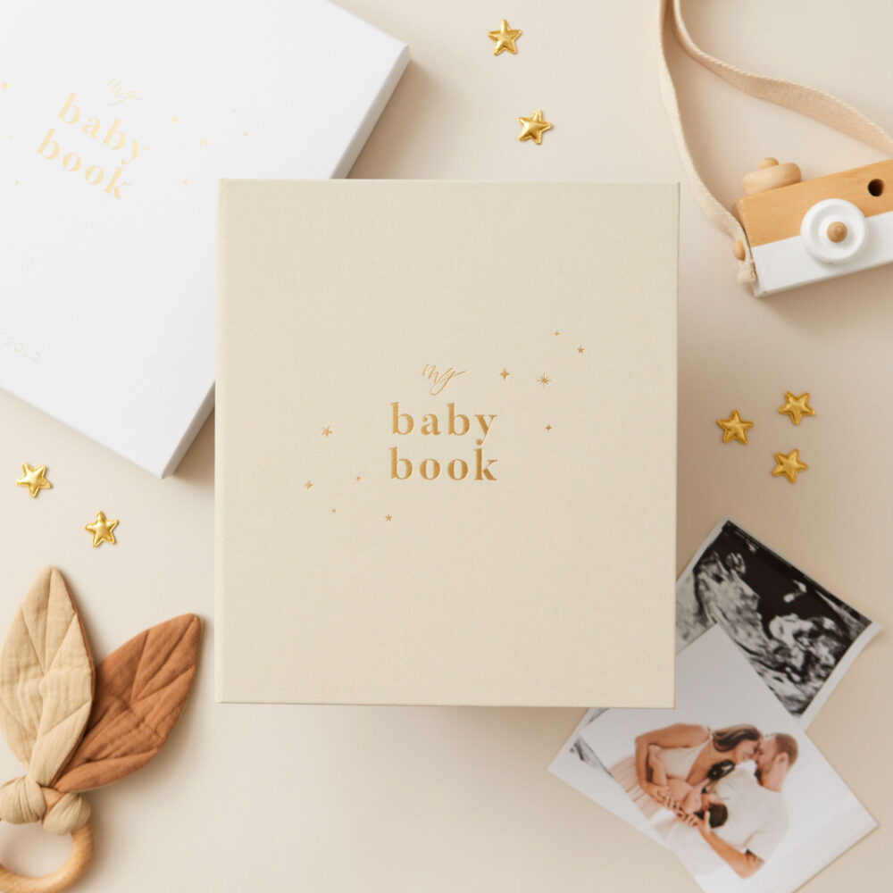 Blush & Gold Invulboek My Baby Book - Pearl